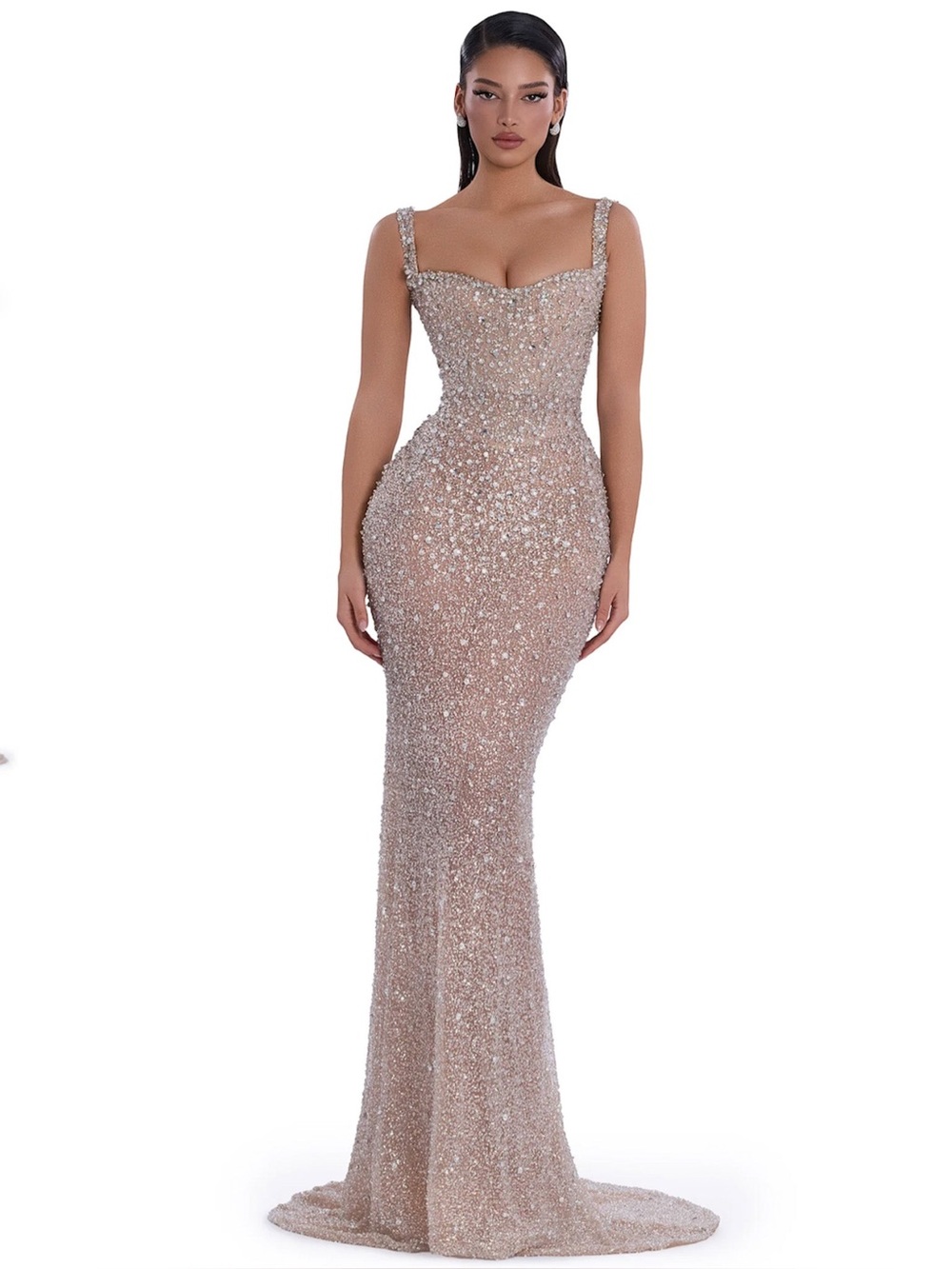 ALBINA DYLA CELESTIAL SHIMMER GOWN Size Small